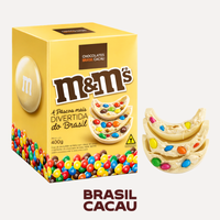 Ovo de Páscoa Recheado M&M's® Branco - 400g