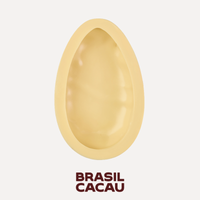 Ovo de Páscoa Clássico Branco Gato Mia - 281g