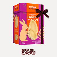 Ovo de Páscoa Recheado Cookies & Cream - 370g