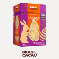 Ovo de Páscoa Recheado Cookies & Cream - 370g