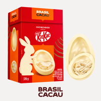 Ovo de Páscoa Recheado KitKat Branco® Nestlé® - 370g