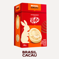 Ovo de Páscoa Recheado KitKat Branco® Nestlé® - 370g
