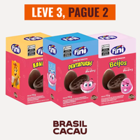 [LEVE 3, PAGUE 2] Kit com 3 Ovos de Páscoa Recheados Fini® - 172g cada - PROMOÇÃO PRÉ-PÁSCOA