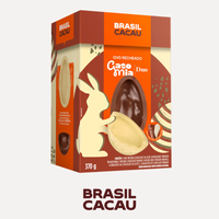 Ovo de Páscoa Recheado Duo Gato Mia - 370g